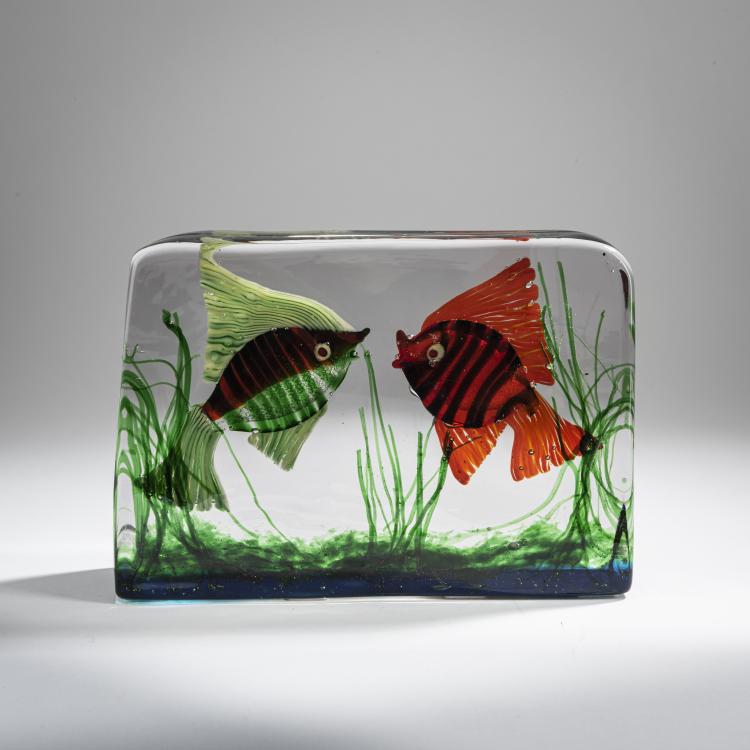 Hauptbild zu Objekt, Aquarium, c. 1960, Cenedese, Gino, Murano, 155C 933
