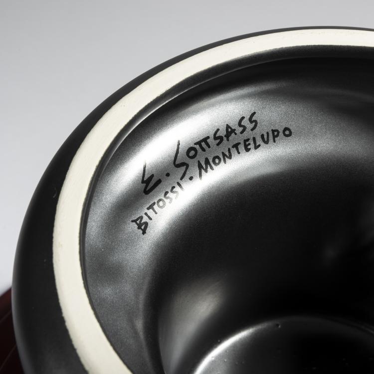 Bild 2 zu Objekt, 'Alzata a scalino' bowl, 1956, Ettore Sottsass, Bitossi, Montelupo, 155A 81