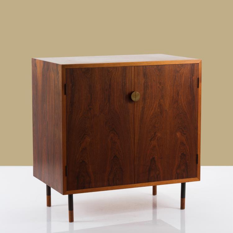 Hauptbild zu Objekt, Small cupboard, c. 1958, Finn Juhl, Bovirke, Kopenhagen, 154A 85