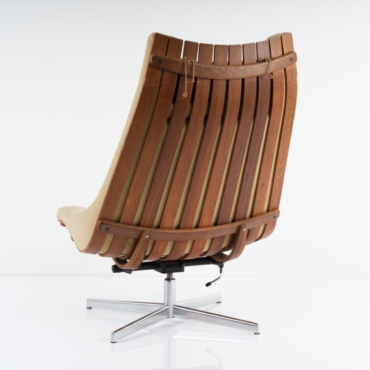 Bild 3 zu Objekt, 'Skandia' easy chair, c. 1962, Hans Brattrud, Hove M&ouml;bler, Stordal Norwegen, 154A 88