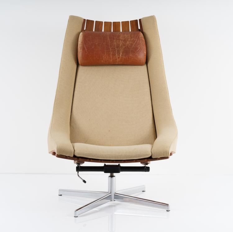 Bild 6 zu Objekt, 'Skandia' easy chair, c. 1962, Hans Brattrud, Hove M&ouml;bler, Stordal Norwegen, 154A 88