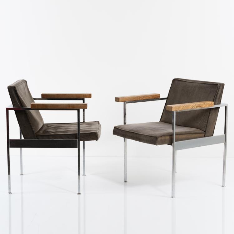 Bild 2 zu Objekt, Set of two 'Paddle' armchairs, no. 5772, 1957, George Nelson, Vitra Design, Weil/Rhein, 154A 164