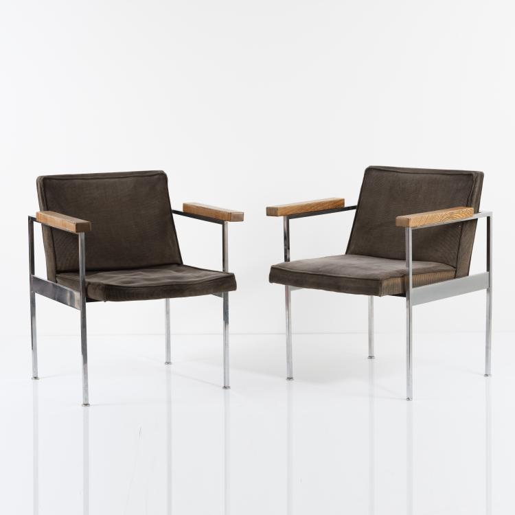 Bild 7 zu Objekt, Set of two 'Paddle' armchairs, no. 5772, 1957, George Nelson, Vitra Design, Weil/Rhein, 154A 164