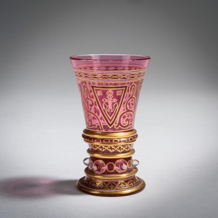 Hauptbild zu Objekt, Lik&ouml;rglas, um 1875, Lobmeyr, J. & L., Wien, 153B 346
