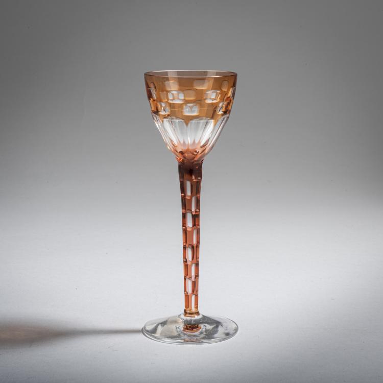 Bild 1 zu Objekt, Lik&ouml;rglas, um 1907, Otto Prutscher (im Stile von), Meyr's Neffe, Adolf bei Winterberg, 153B 379