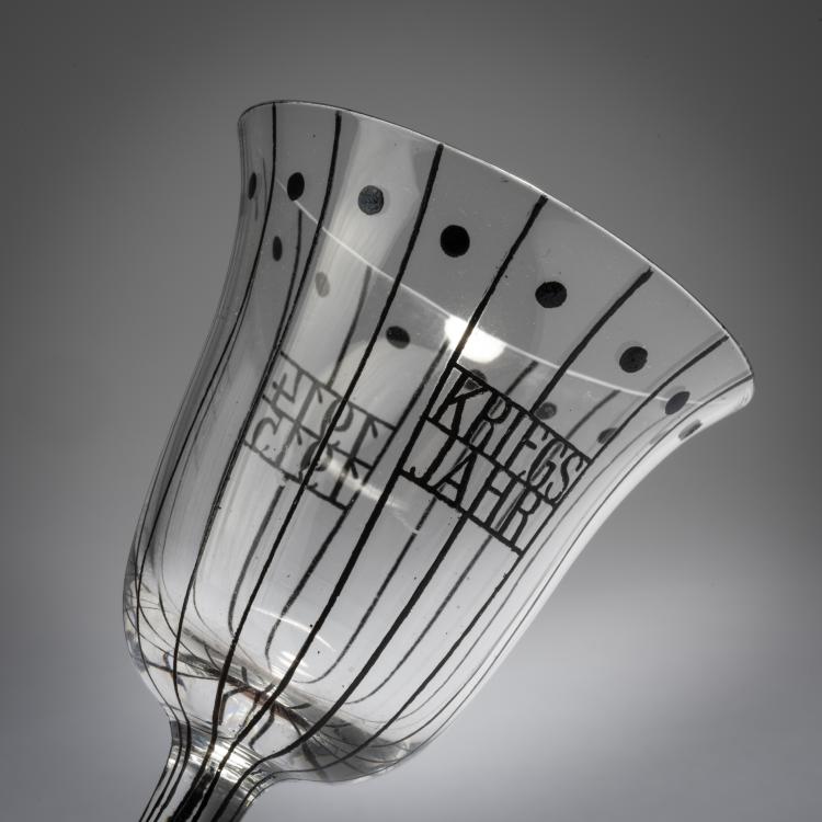 Bild 3 zu Objekt, Lik&ouml;rglas, 1915, Josef Hoffmann, Wiener Werkst&auml;tte, 153B 385