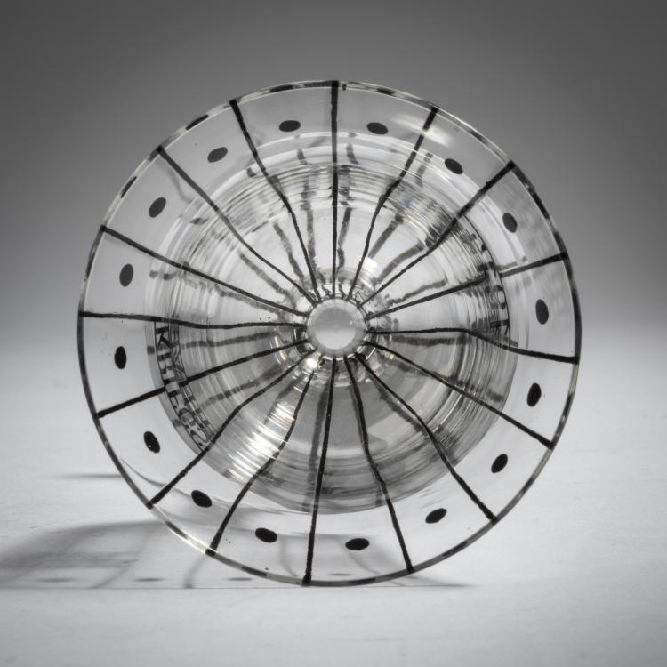 Bild 4 zu Objekt, Lik&ouml;rglas, 1915, Josef Hoffmann, Wiener Werkst&auml;tte, 153B 385