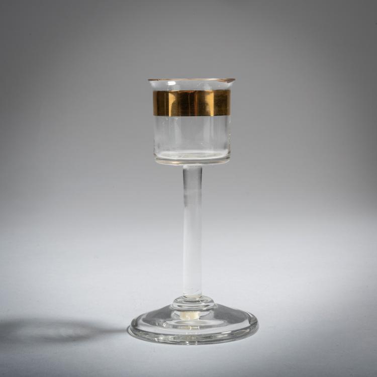 Hauptbild zu Objekt, Liquor glass 'Wertheim', 1902, Peter Behrens, Poschinger, Benedikt von, Oberzwieselau, 153B 401