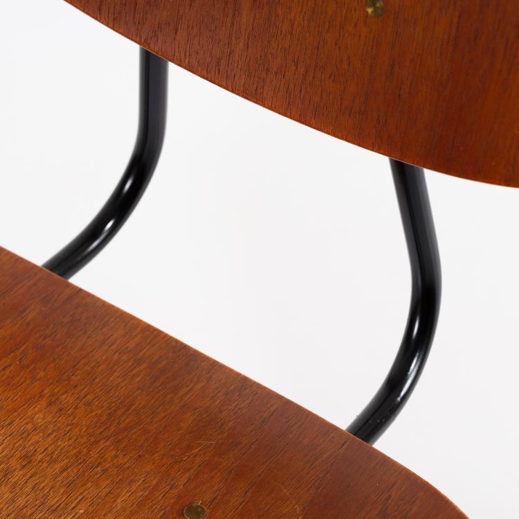 Bild 3 zu Objekt, Set of six '145' side chairs, 1954, Kurt Nordstr&ouml;m, Knoll International, New York, 154A 159