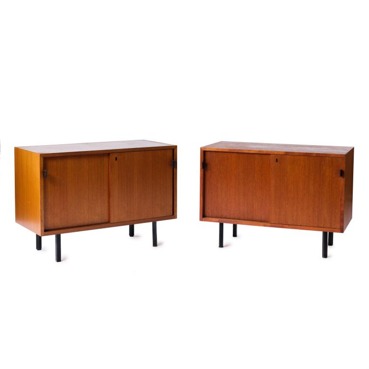 Hauptbild zu Objekt, Set of two '540' sideboards, 1952, Florence Marguerite Knoll Basset, Knoll International, New York, 154A 153