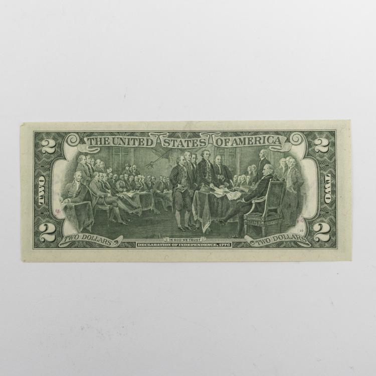 Bild 1 zu Objekt, '2 Dollar Bill Drawing', 1981, Keith Haring, 154D 451