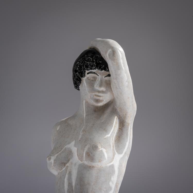 Bild 4 zu Objekt, Female nude, c. 1912, Eduard Klablena, Langenzersdorfer Keramik, 156C 610
