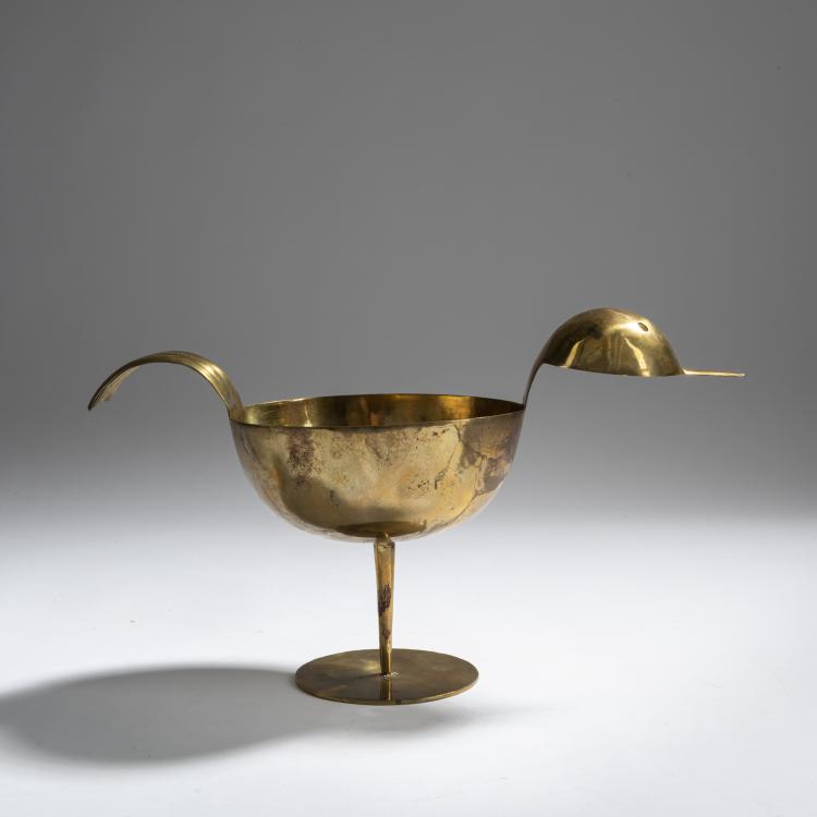 Hauptbild zu Objekt, 'Bird' bowl, 1930s, Karl Hagenauer, Hagenauer, Wien, 156C 558