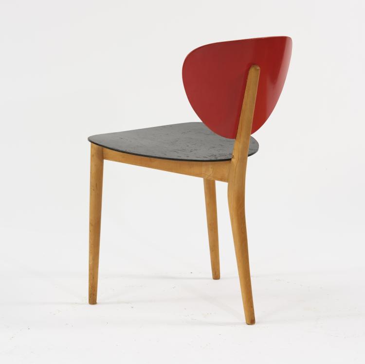 Bild 2 zu Objekt, Dreibeinstuhl, 1949, Max Bill, Horgen Glarus, Glarus, 154A 66
