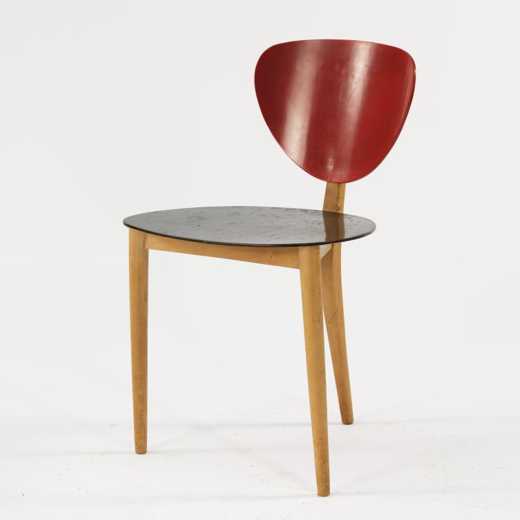 Bild 4 zu Objekt, Dreibeinstuhl, 1949, Max Bill, Horgen Glarus, Glarus, 154A 66