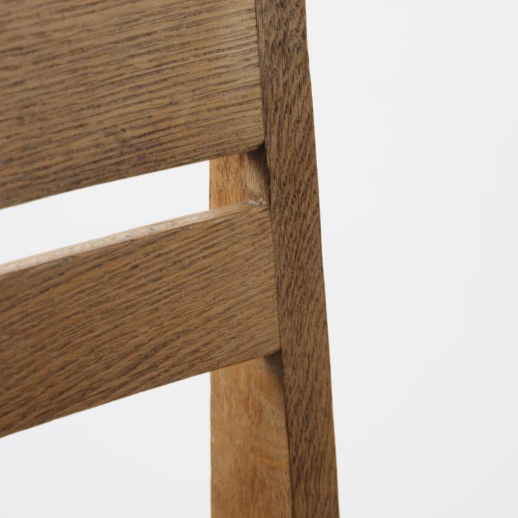 Bild 3 zu Objekt, Sechs St&uuml;hle, zwei Armlehnst&uuml;hle, um 1924, Hendrik Wouda, H. Pander & Zonen, Rotterdam Den Haag Amsterdam, 154A 20