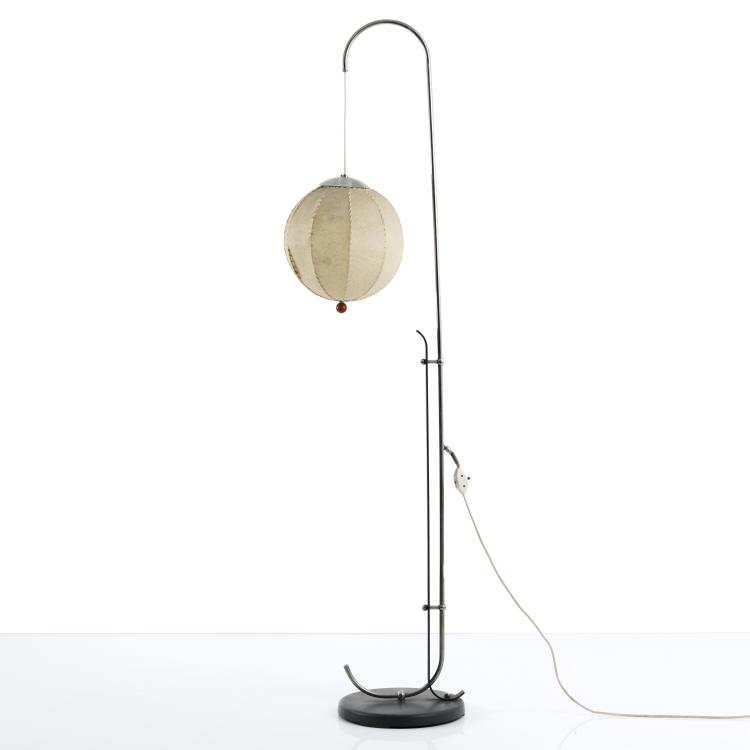 Hauptbild zu Objekt, Floor lamp, c. 1928, Karl Trabert (attributed), Schanzenbach & Co., Frankfurt/Main (zugeschrieben), 154A 40