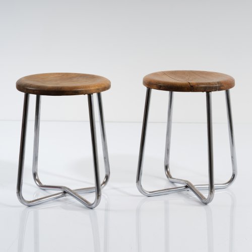 Set of two stools, 1930s