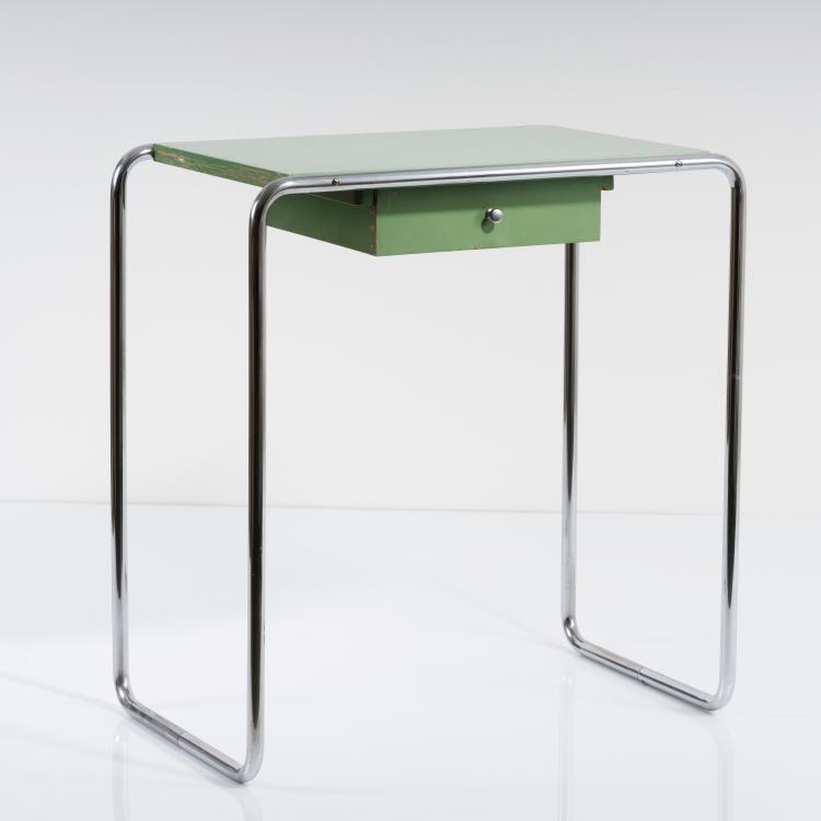Hauptbild zu Objekt, Side table 'BS 81', 1935, Marcel Breuer (attributed), Thonet, Frankenberg, 154A 59