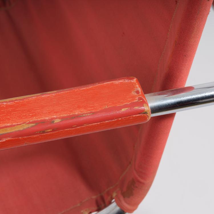 Bild 1 zu Objekt, Armlehnsessel 'B 35', um 1928/29, Marcel Breuer, Thonet, Frankenberg, 154A 38