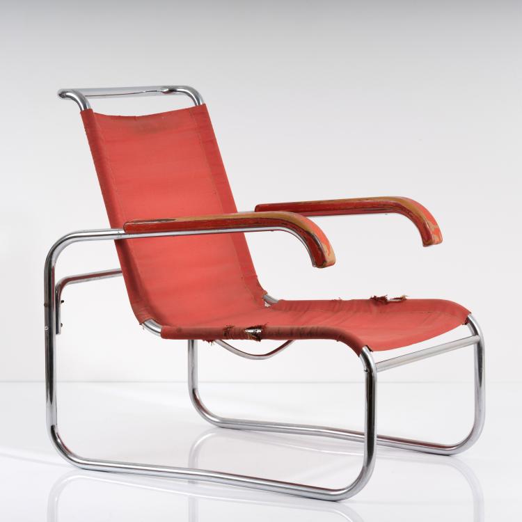 Bild 7 zu Objekt, Armlehnsessel 'B 35', um 1928/29, Marcel Breuer, Thonet, Frankenberg, 154A 38