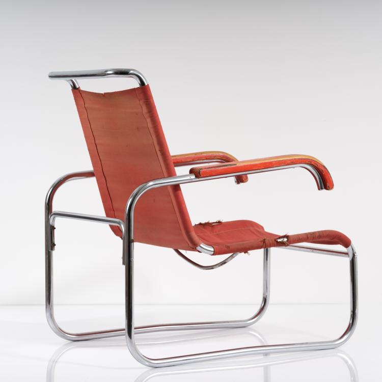 Bild 8 zu Objekt, Armlehnsessel 'B 35', um 1928/29, Marcel Breuer, Thonet, Frankenberg, 154A 38
