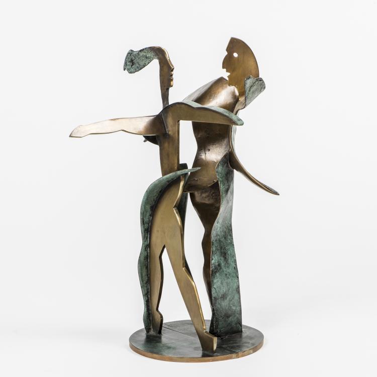 Bild 1 zu Objekt, 'Dancing Couple', 2002, Allen Jones, Giesserei Fritz Albrecht, Altrandsberg, 154D 467