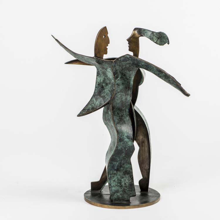 Bild 4 zu Objekt, 'Dancing Couple', 2002, Allen Jones, Giesserei Fritz Albrecht, Altrandsberg, 154D 467