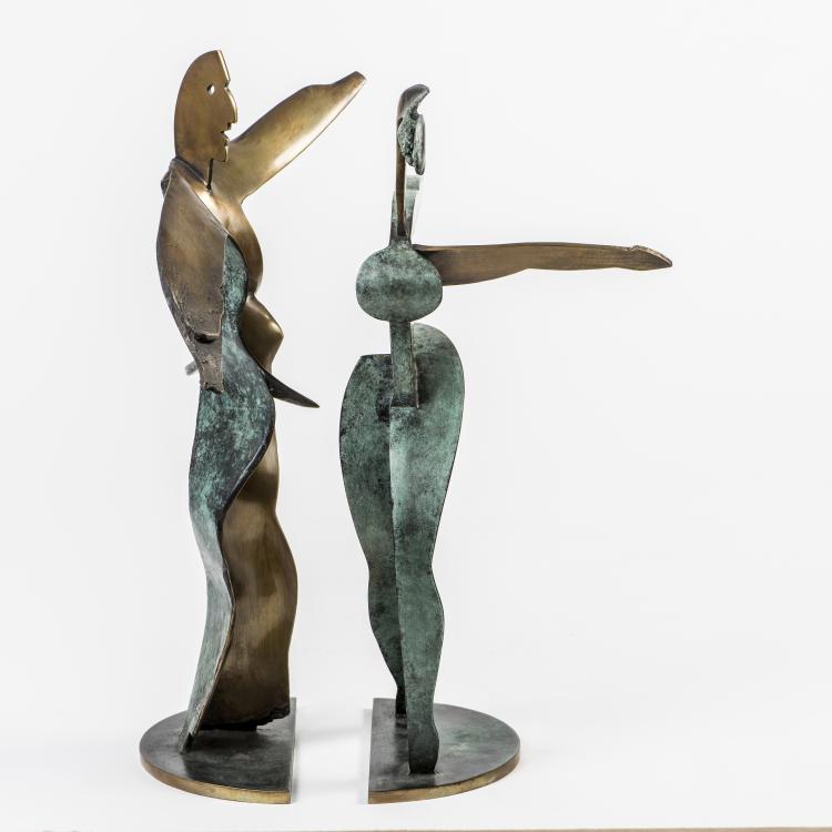 Bild 6 zu Objekt, 'Dancing Couple', 2002, Allen Jones, Giesserei Fritz Albrecht, Altrandsberg, 154D 467