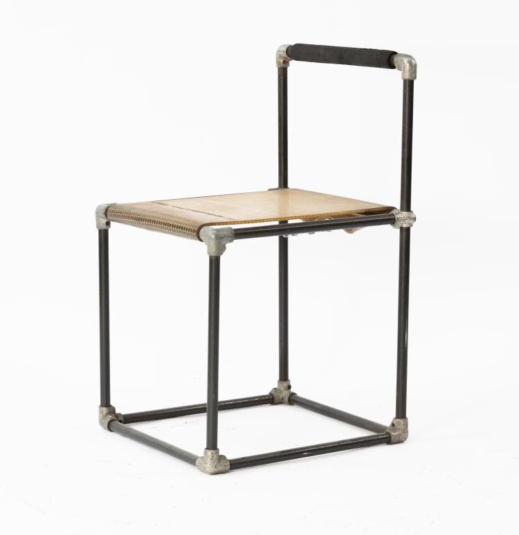 Hauptbild zu Objekt, 'L&ouml;wengarten' chair, 1980, J. H&uuml;ttner, H&uuml;ttner, J., 155B 566