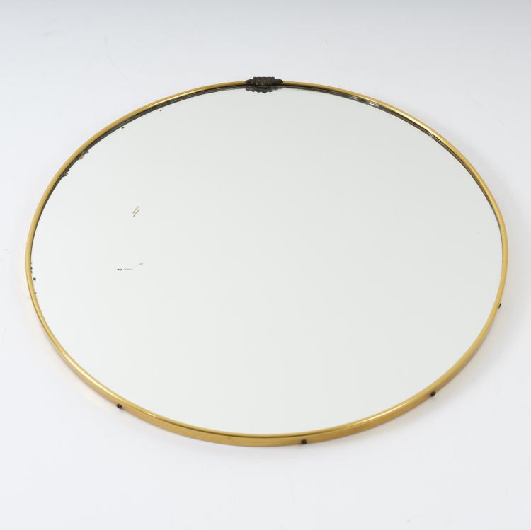 Hauptbild zu Objekt, Wall mirror, 1950s, Italien, 155A 48