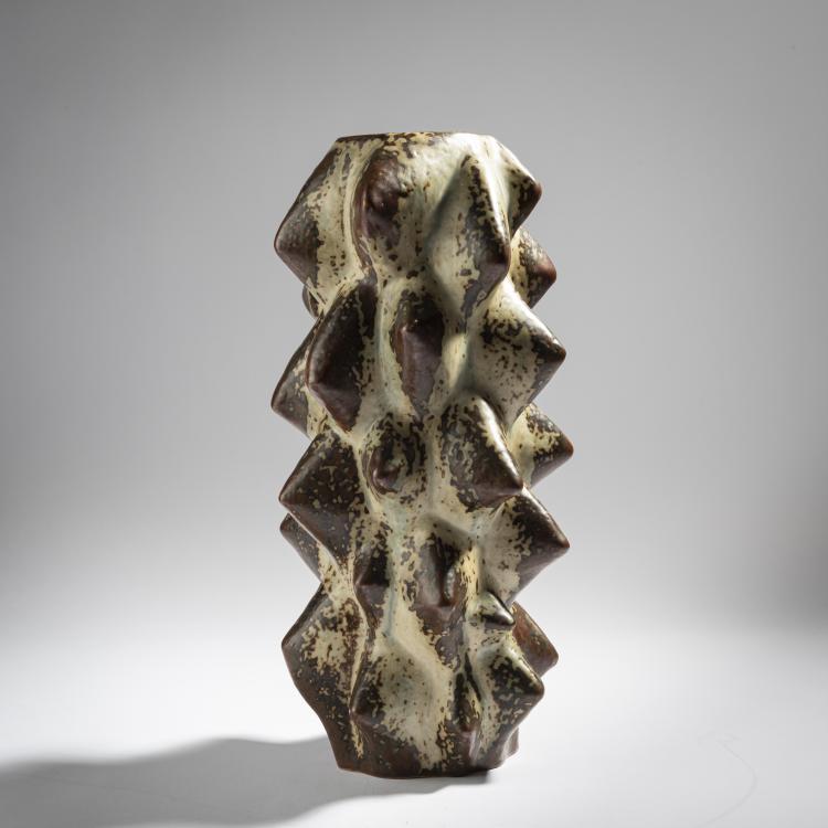 Hauptbild zu Objekt, Vase '20817', 1946, Axel Salto, Kopenhagen, KPM, 155B 395