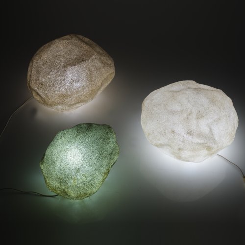 Three 'Dorra' floor lamps, 1969