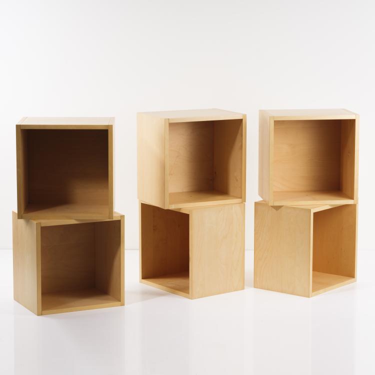 Hauptbild zu Objekt, Module shelf 'Bric', 1970, Antonia Astori De Ponti,Enzo Mari, Driade, Caorso, 155A 157