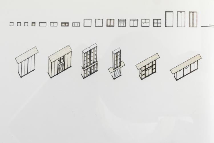 Bild 7 zu Objekt, Module shelf 'Bric', 1970, Antonia Astori De Ponti,Enzo Mari, Driade, Caorso, 155A 157