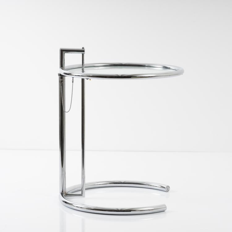 Hauptbild zu Objekt, Beistelltisch 'E-1027', 1927, Eileen Gray, Vereinigte Werkst&auml;tten, M&uuml;nchen, 155B 271