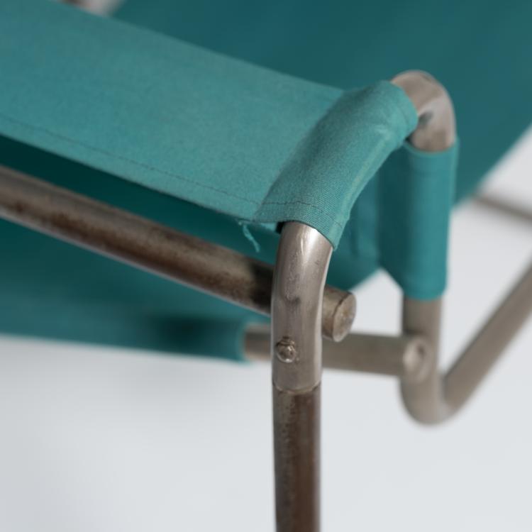 Bild 10 zu Objekt, Armlehnsessel 'B3' - 'Wassily', 1925, Marcel Breuer, Standard M&ouml;bel, Berlin (zugeschrieben), 154A 30