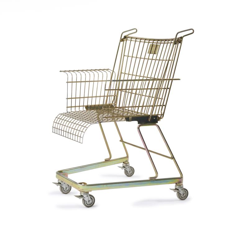 Hauptbild zu Objekt, Sessel 'Consumer's Rest', 1983, Frank Schreiner - Stiletto, Siegel, Jettingen-Scheppach, 154A 172