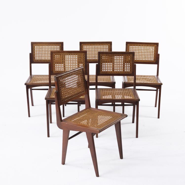 Bild 3 zu Objekt, Sechs St&uuml;hle, 1950, Marcel Gascoin, L'Arhec - Am&eacute;nagement Rational de l'Habitation et des Collectivit&eacute;s, Frankreich, 154A 139