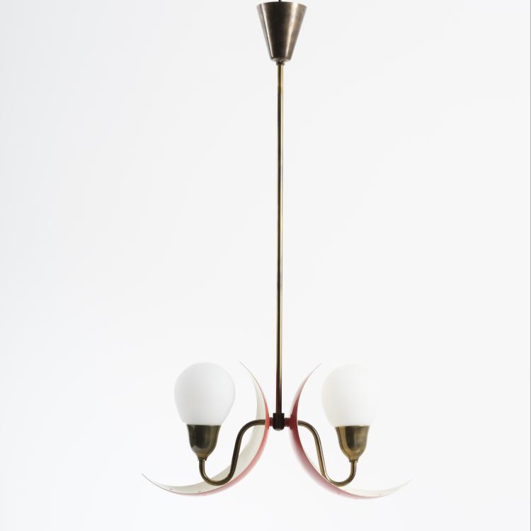 Bild 2 zu Objekt, Deckenleuchte, 1950er Jahre, Bent Karlby (zugeschrieben), Fog & M&oslash;rup, D&auml;nemark, 155B 413