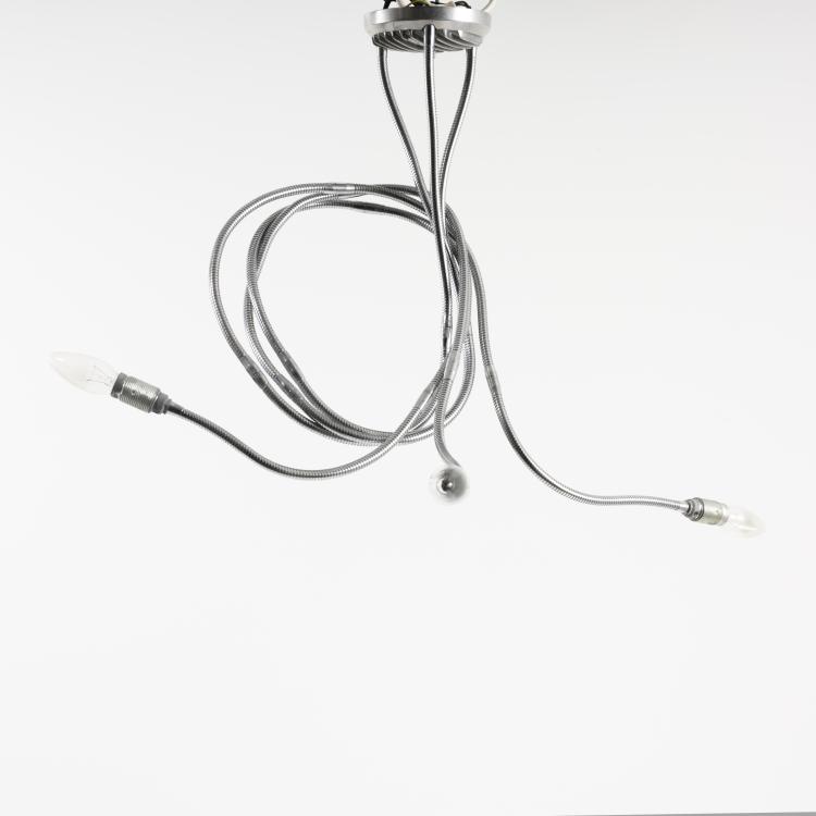 Bild 2 zu Objekt, Deckenleuchte 'Honda' und Wandleuchte 'Suzuki', 1985, Frank Schreiner - Stiletto, Stiletto Studios, Berlin, 154A 174