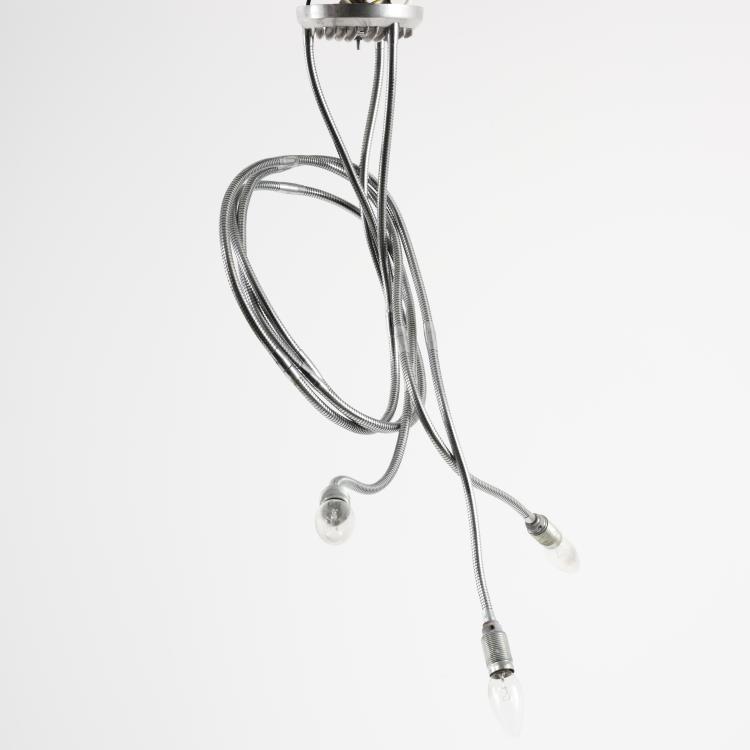 Bild 3 zu Objekt, Deckenleuchte 'Honda' und Wandleuchte 'Suzuki', 1985, Frank Schreiner - Stiletto, Stiletto Studios, Berlin, 154A 174