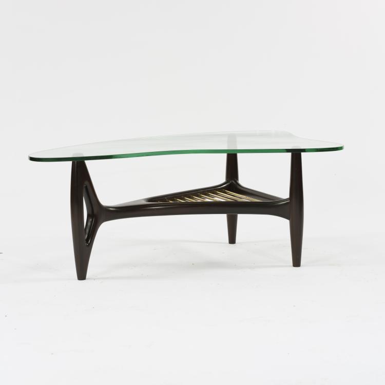 Hauptbild zu Objekt, Coffee table, 1950s, Alfred Hendrickx (attributed), Belgien, 155B 404