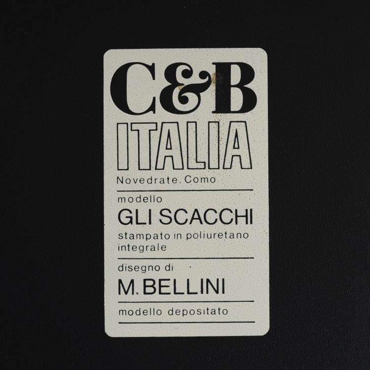 Bild 2 zu Objekt, Four 'Gli scacchi' seating objects, 1971, Mario Bellini, C&B Italia, Mailand, 155A 173