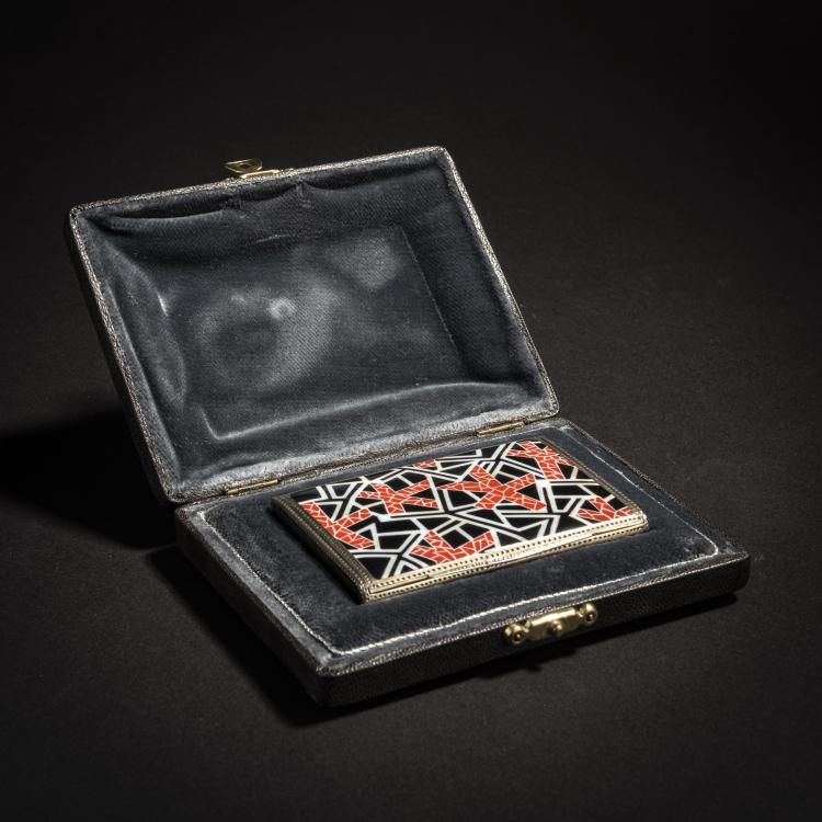 Hauptbild zu Objekt, Visitenkartenetui, 1920er Jahre, Deutschland, 154C 308