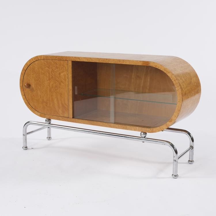 Hauptbild zu Objekt, Kleines Sideboard, 1930er Jahre, Frankreich, 155B 294