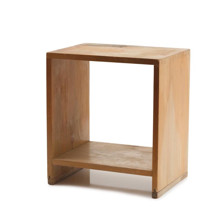 Hauptbild zu Objekt, 'Ulm' stool, variation, 1955/56, Max Bill,Hans Gugelot,Paul Hildinger, Werkst&auml;tten der HfG, Ulm, 154A 71