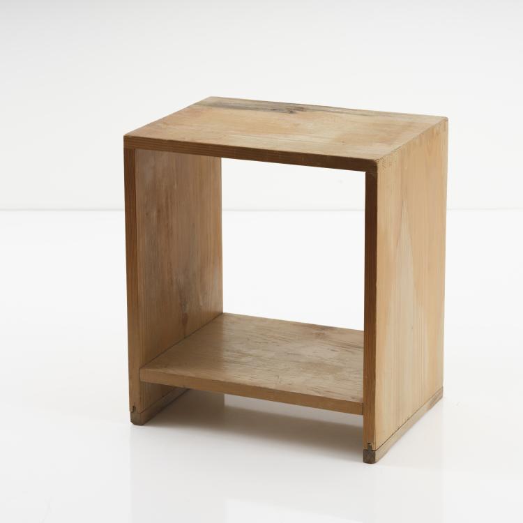 Bild 1 zu Objekt, 'Ulm' stool, variation, 1955/56, Max Bill,Hans Gugelot,Paul Hildinger, Werkst&auml;tten der HfG, Ulm, 154A 71
