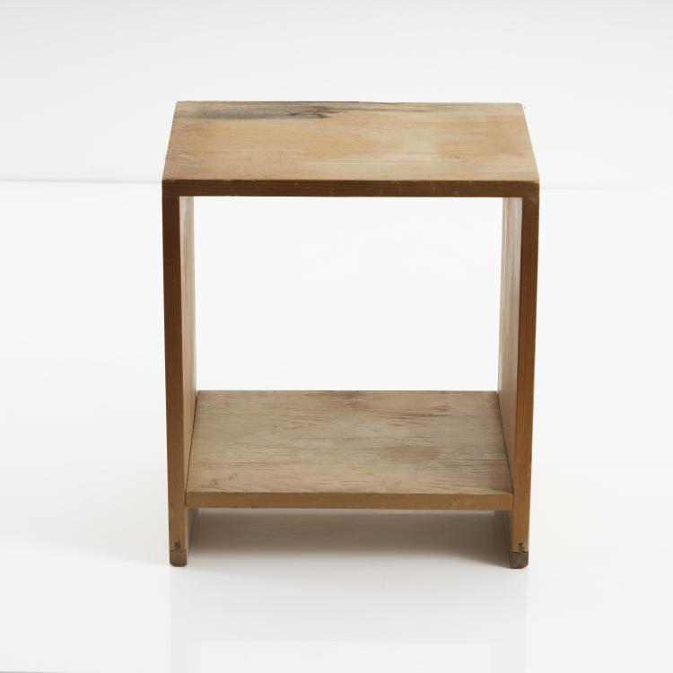 Bild 2 zu Objekt, 'Ulm' stool, variation, 1955/56, Max Bill,Hans Gugelot,Paul Hildinger, Werkst&auml;tten der HfG, Ulm, 154A 71