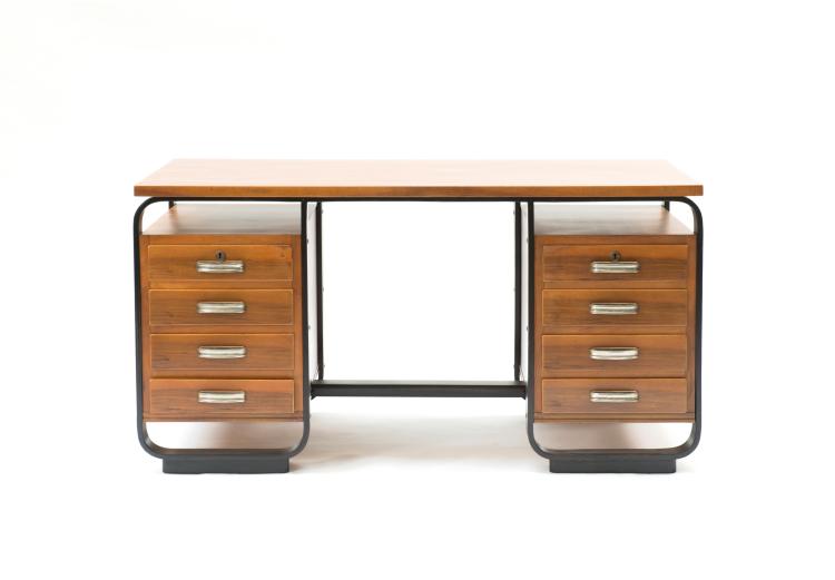 Hauptbild zu Objekt, 'Bocconi' desk, c. 1939/40, Giuseppe Pagano Pogatschnig, Maggioni, Gino, Varedo, 154A 92